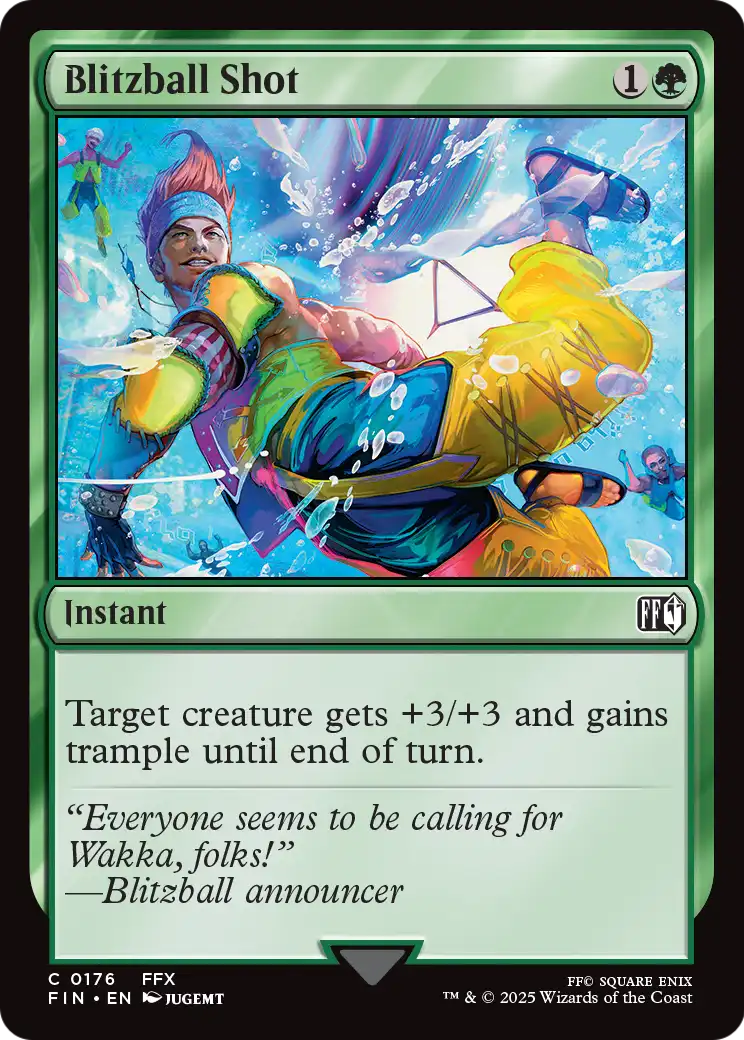 Blitzball Shot - (FIN) #176 (Foil)
