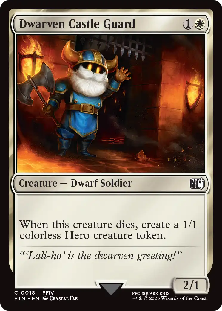 Dwarven Castle Guard - (FIN) #18
