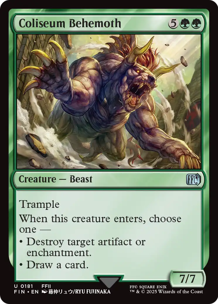 Coliseum Behemoth - (FIN) #181
