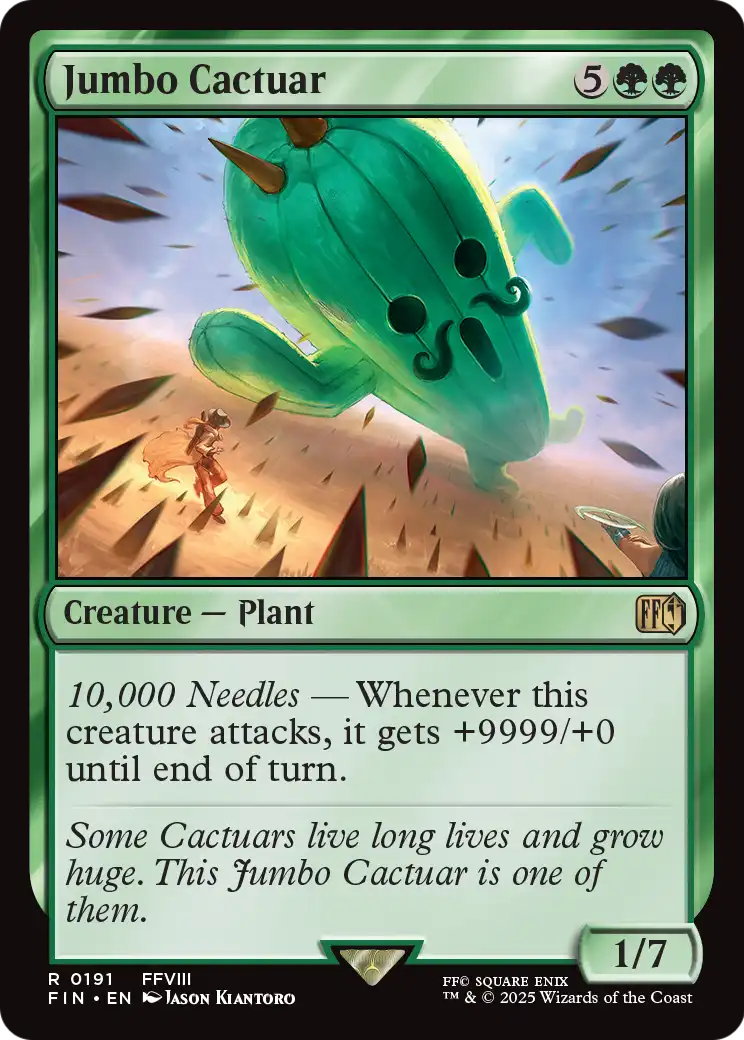 Jumbo Cactuar - (FIN) #191