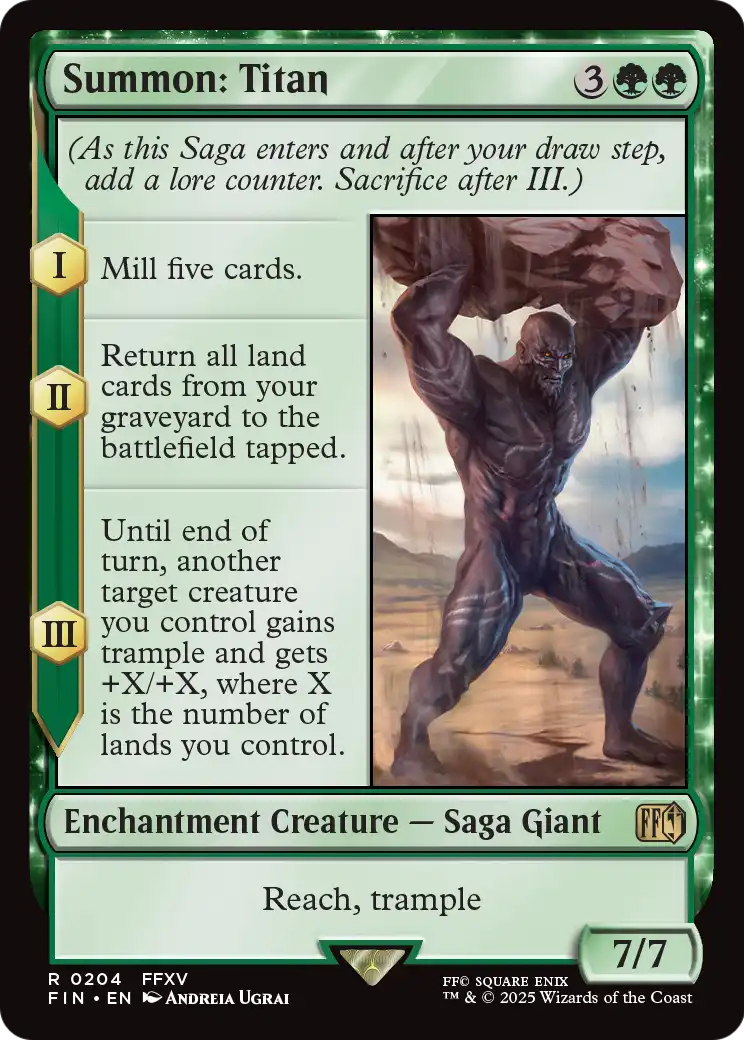 Summon: Titan - (FIN) #204