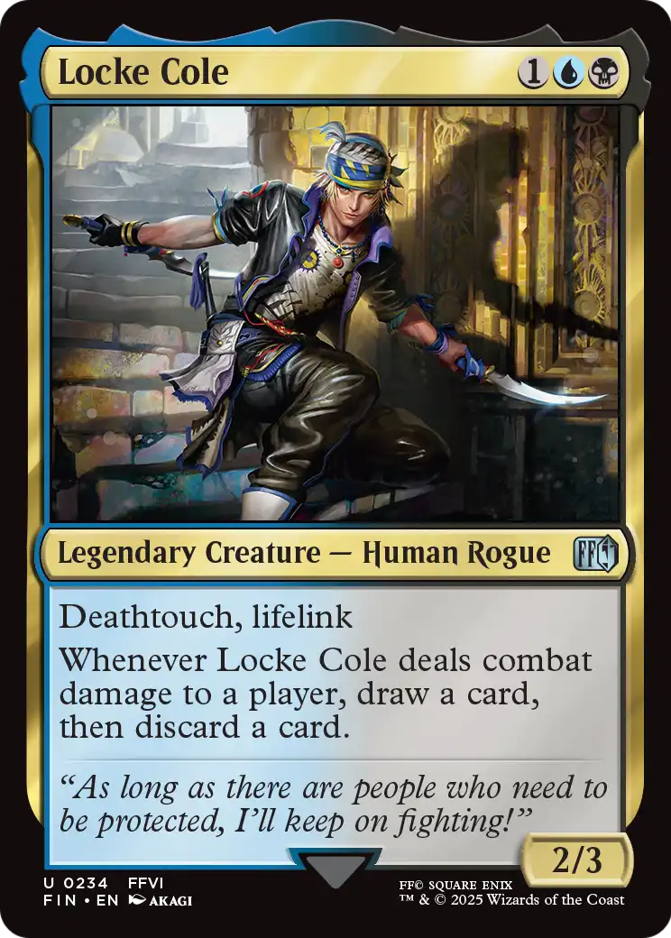 Locke Cole - (FIN) #234