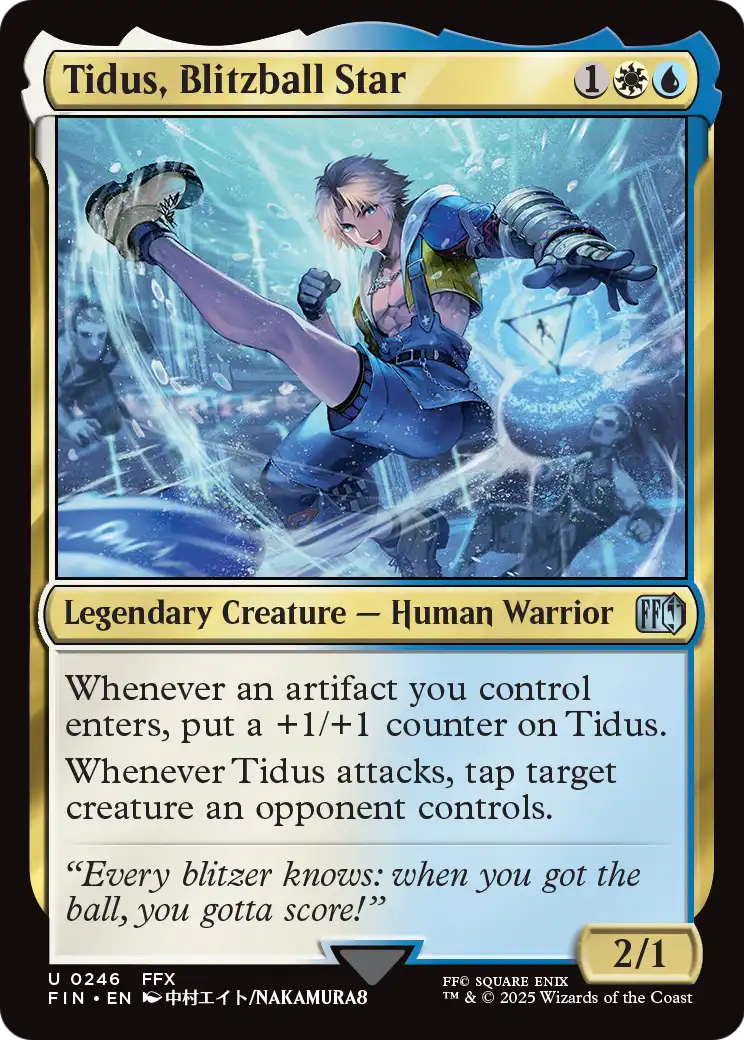 Tidus, Blitzball Star - (FIN) #246