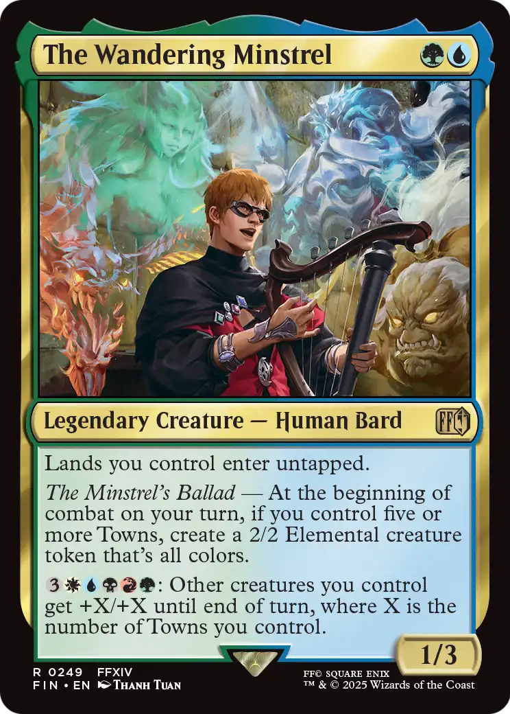 The Wandering Minstrel - (FIN) #249 (Foil)