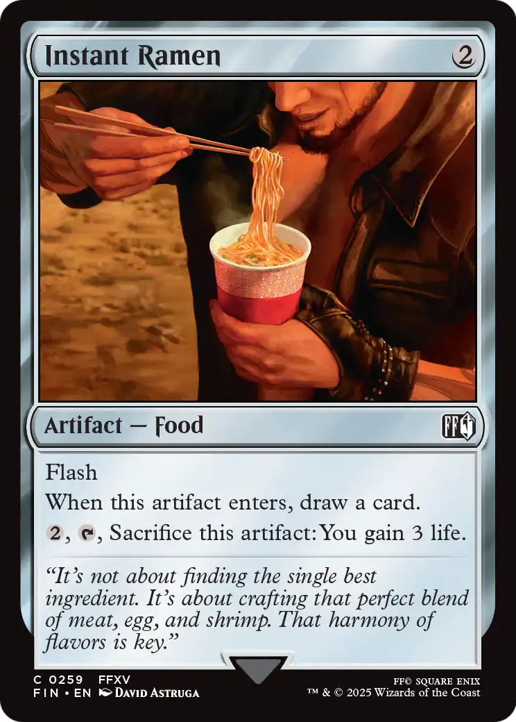 Instant Ramen - (FIN) #259