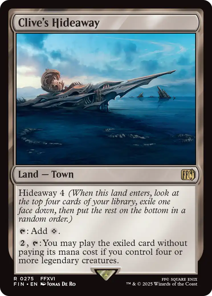Clive's Hideaway - (FIN) #275