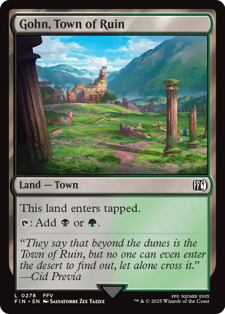 Gohn, Town of Ruin - (FIN) #278