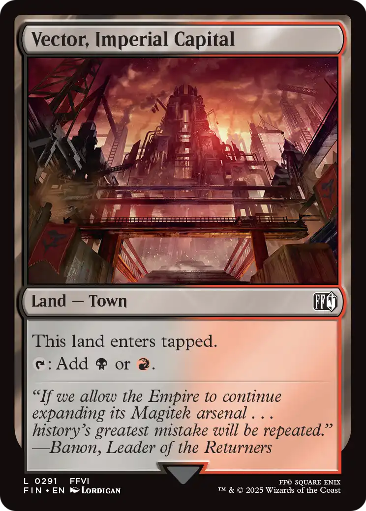 Vector, Imperial Capital - (FIN) #291