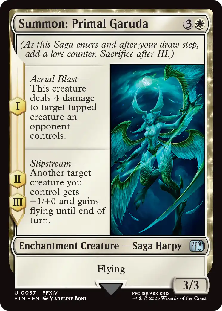 Summon: Primal Garuda - (FIN) #37