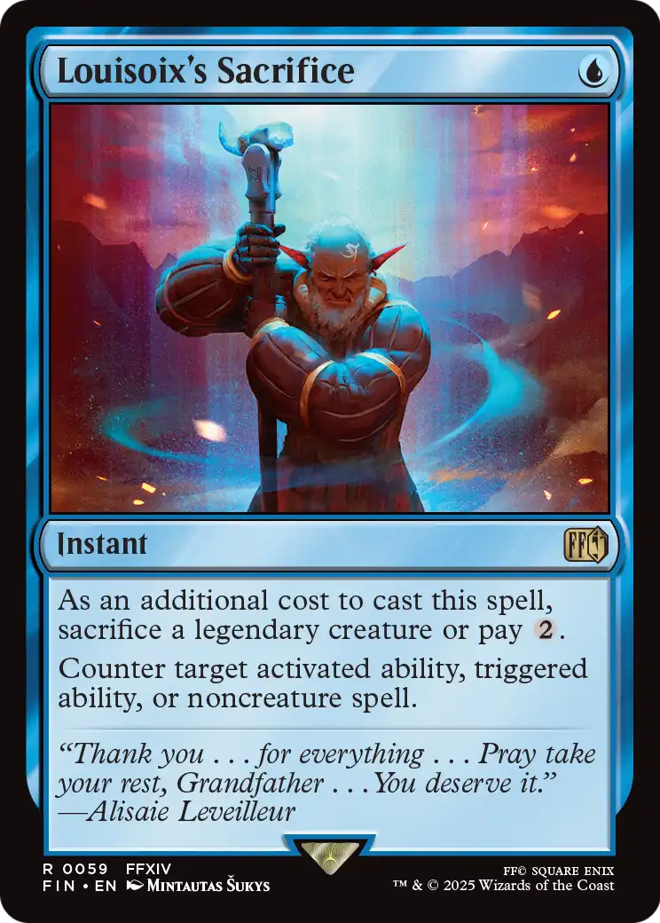 Louisoix's Sacrifice - (FIN) #59