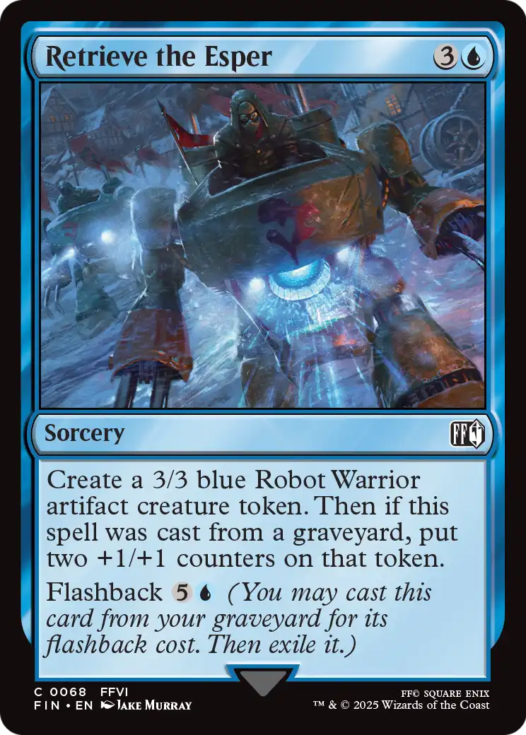 Retrieve the Esper - (FIN) #68 (Foil)