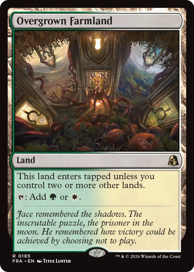 Overgrown Farmland - (FRA) #185 (Foil)