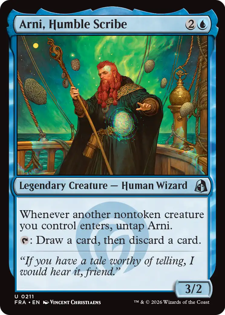 Arni, Humble Scribe - (FRA) #211