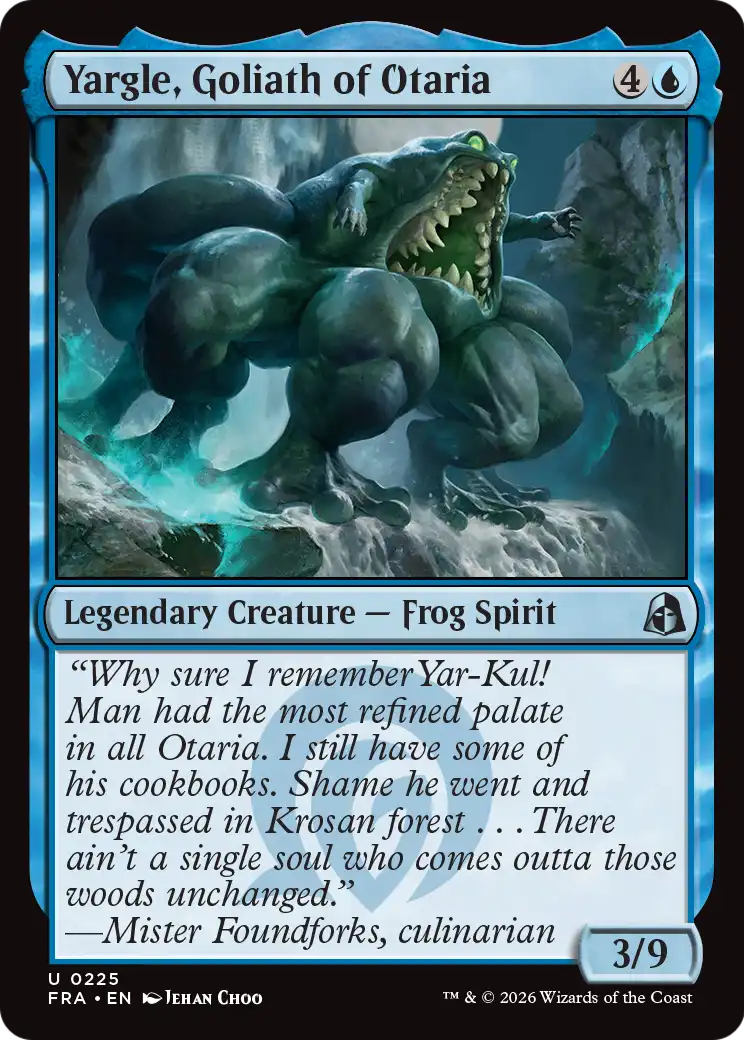 Yargle, Goliath of Otaria - (FRA) #225