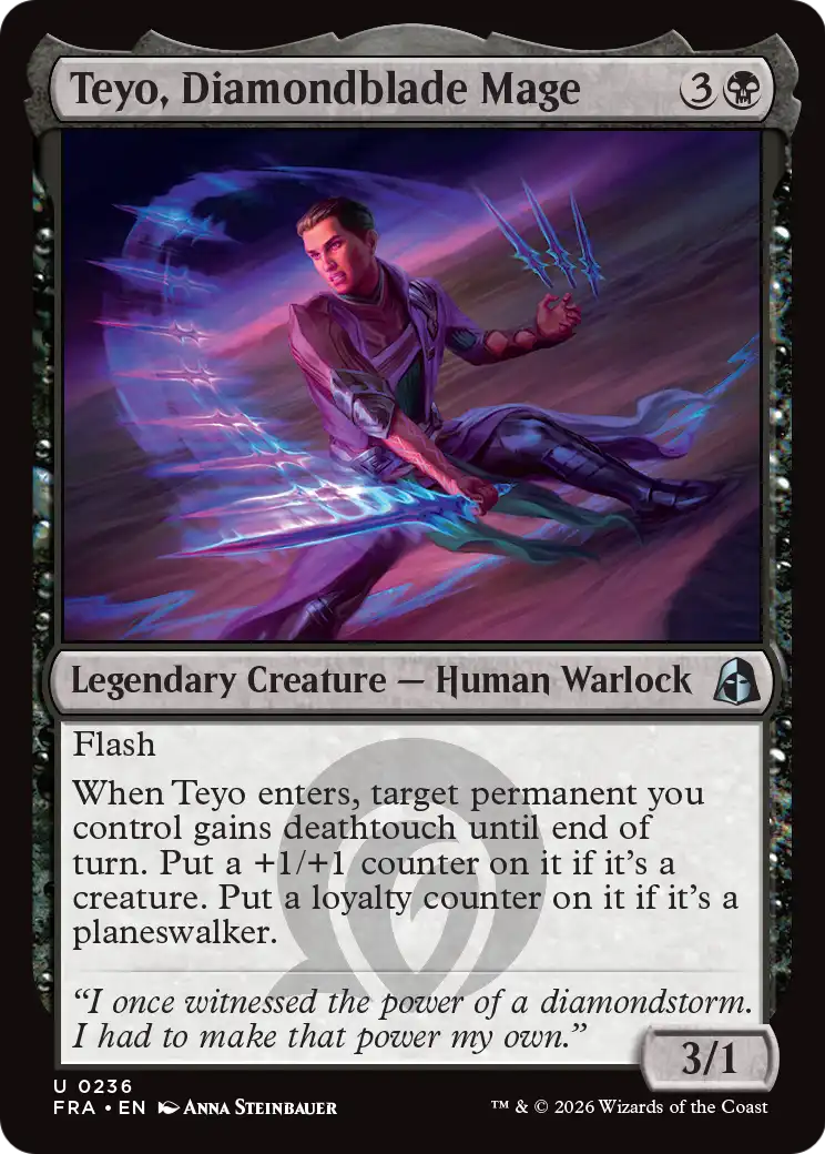 Teyo, Diamondblade Mage - (FRA) #236