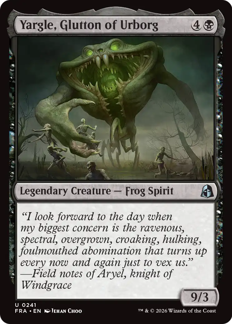 Yargle, Glutton of Urborg - (FRA) #241