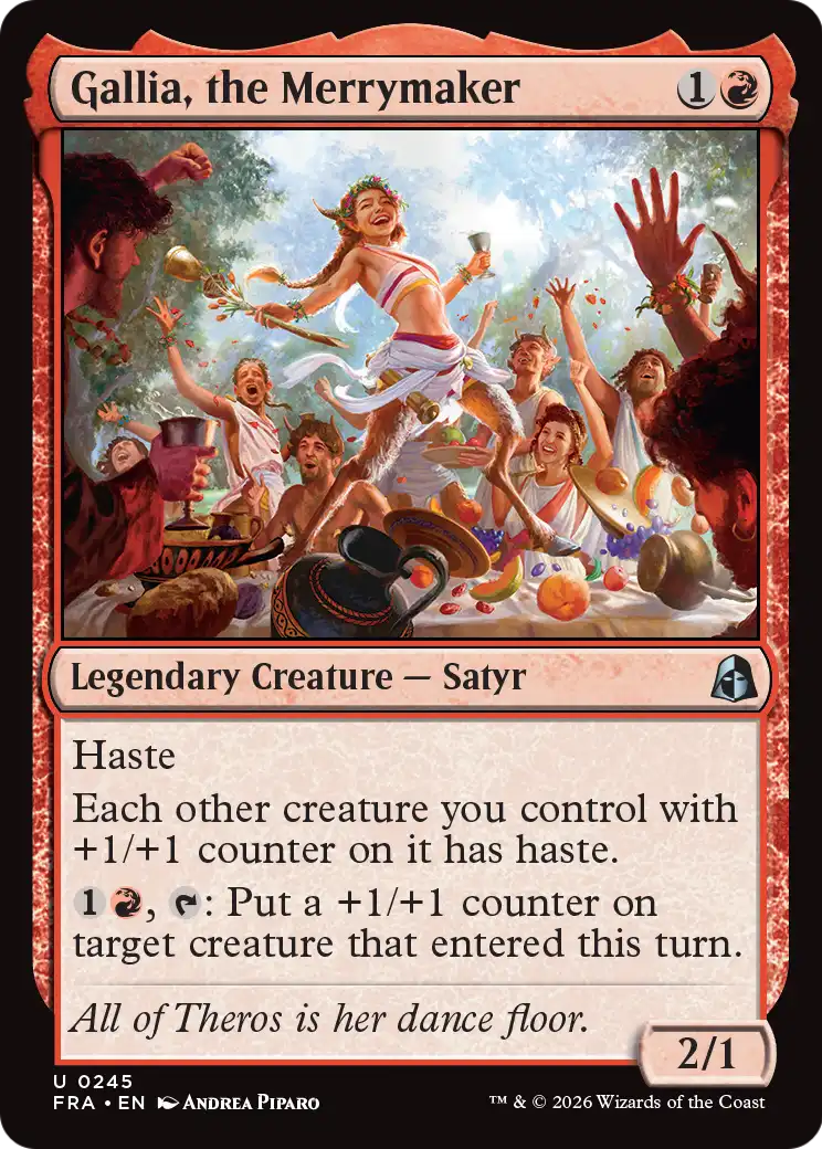 Gallia, the Merrymaker - (FRA) #245