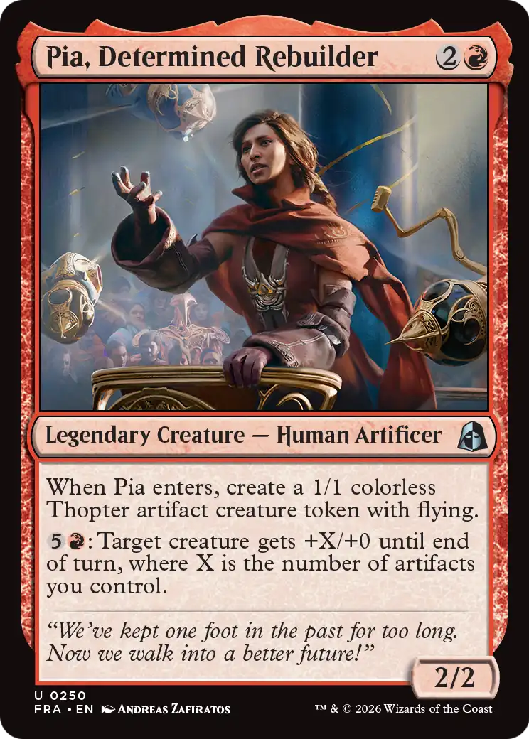 Pia, Determined Rebuilder - (FRA) #250