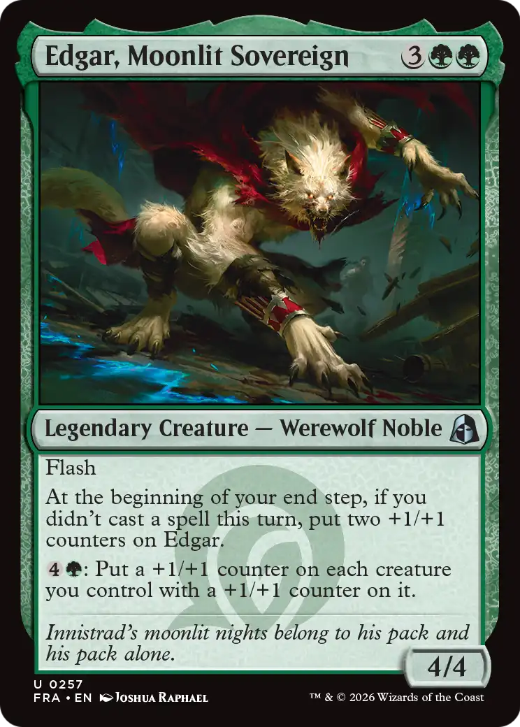 Edgar, Moonlit Sovereign - (FRA) #257