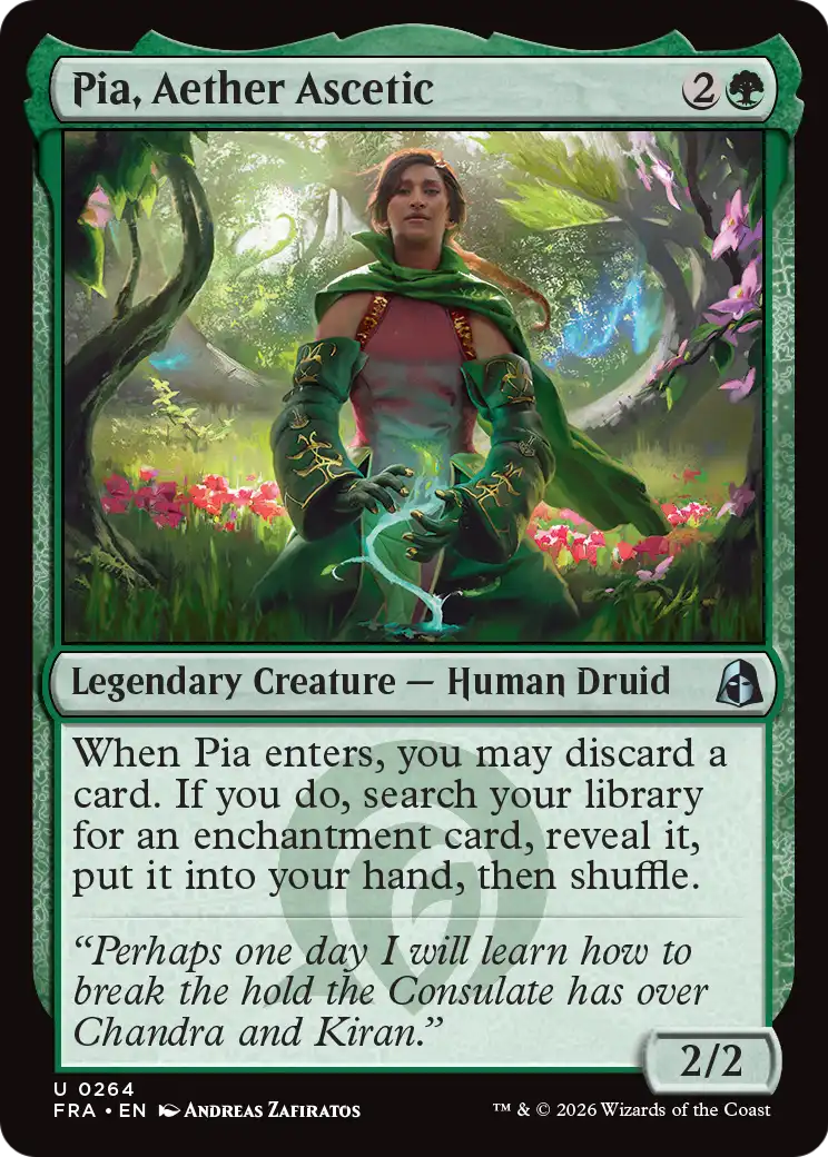 Pia, Aether Ascetic - (FRA) #264