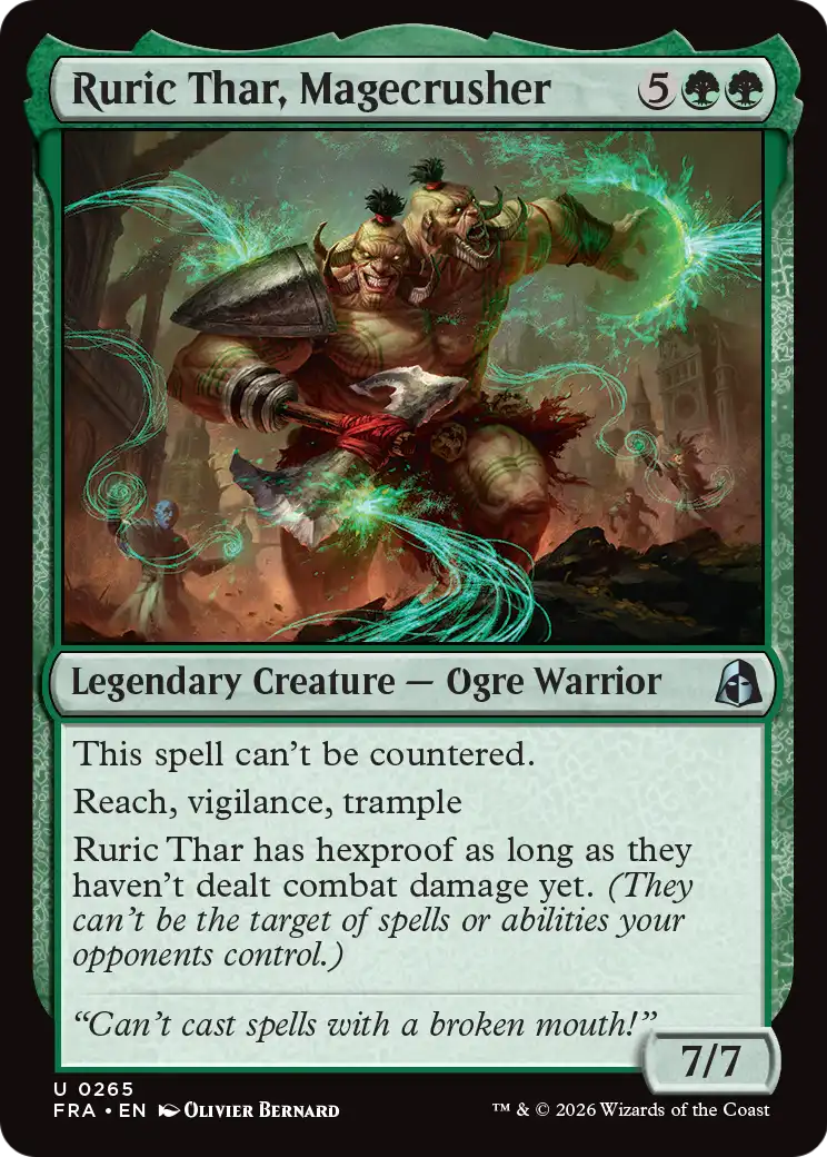 Ruric Thar, Magecrusher - (FRA) #265