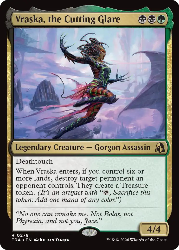 Vraska, the Cutting Glare - (FRA) #278