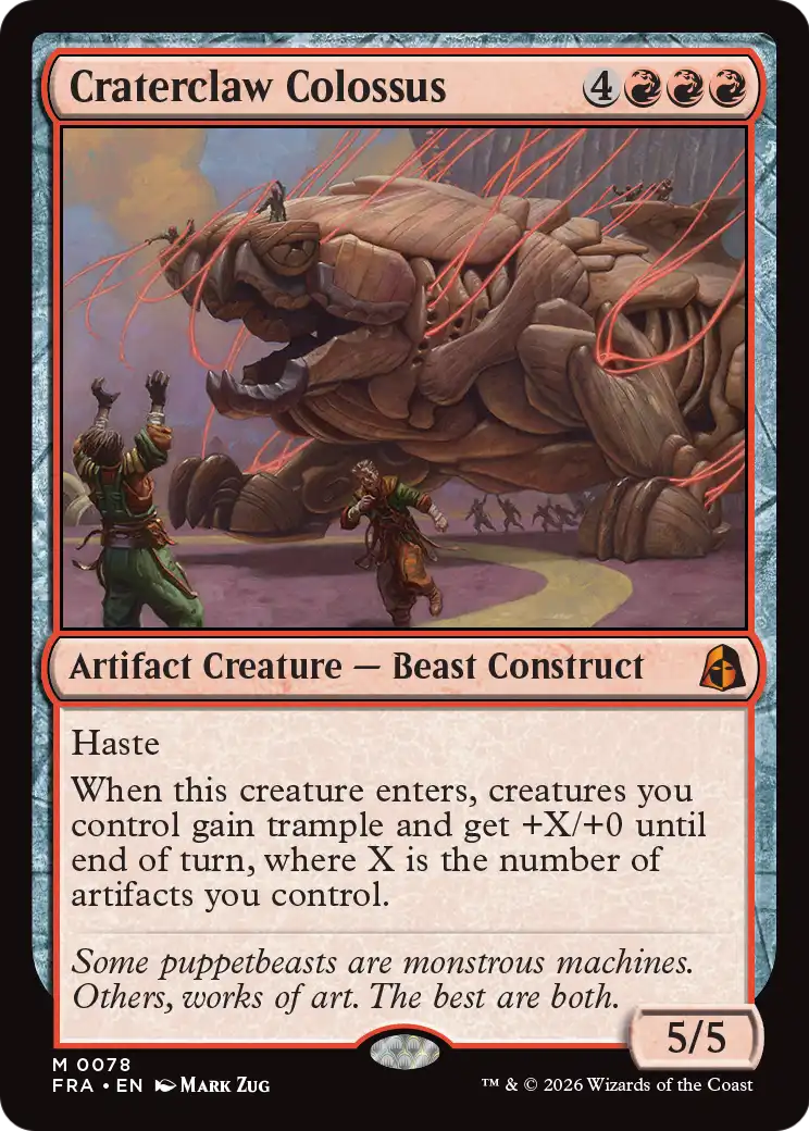Craterclaw Colossus - (FRA) #78