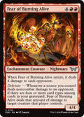Fear of Burning Alive - Duskmourn: House of Horror (DSK) #135