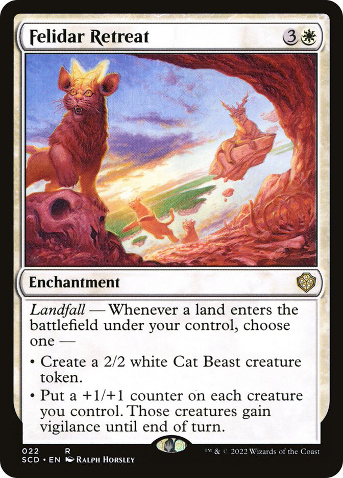Felidar Retreat - Starter Commander Decks (SCD) #22