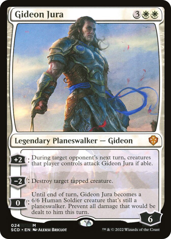 Gideon Jura - Starter Commander Decks #24