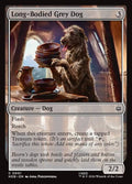 Long-Bodied Grey Dog - (HOB) #1