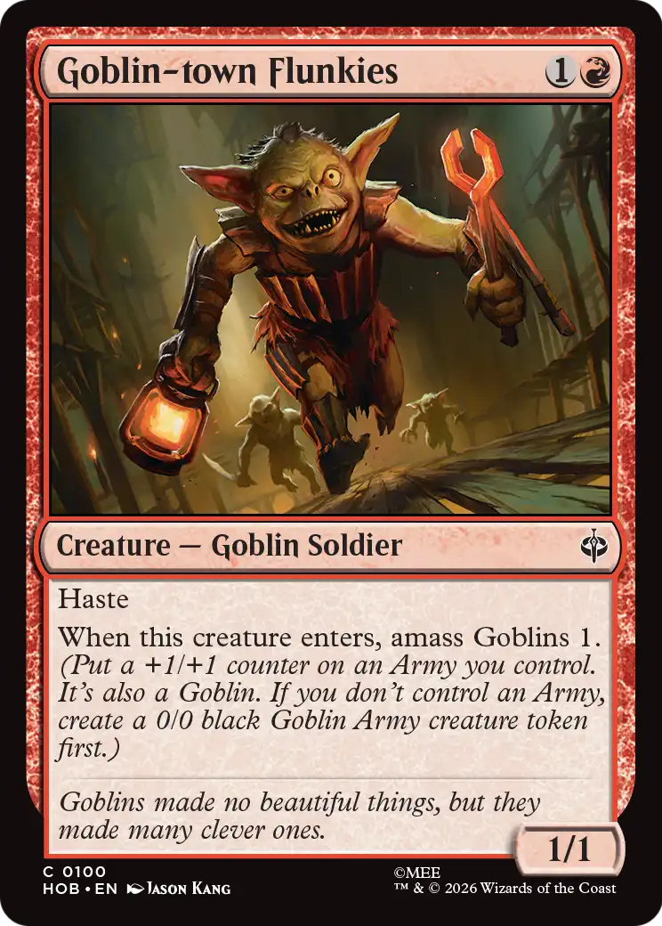 Goblin-town Flunkies - (HOB) #100