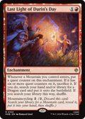 Last Light of Durin's Day - (HOB) #103 (Foil)