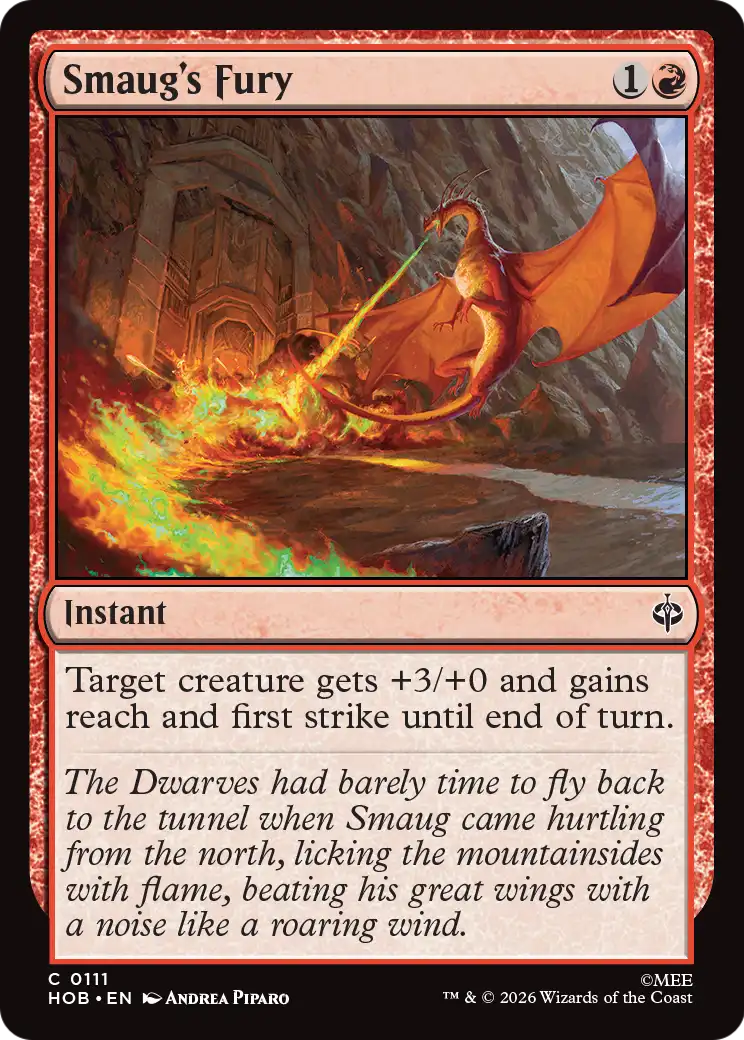 Smaug's Fury - (HOB) #111