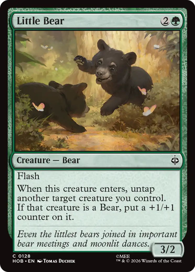 Little Bear - (HOB) #128