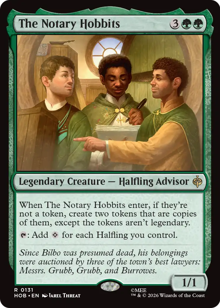 The Notary Hobbits - (HOB) #131