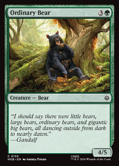 Ordinary Bear - (HOB) #133