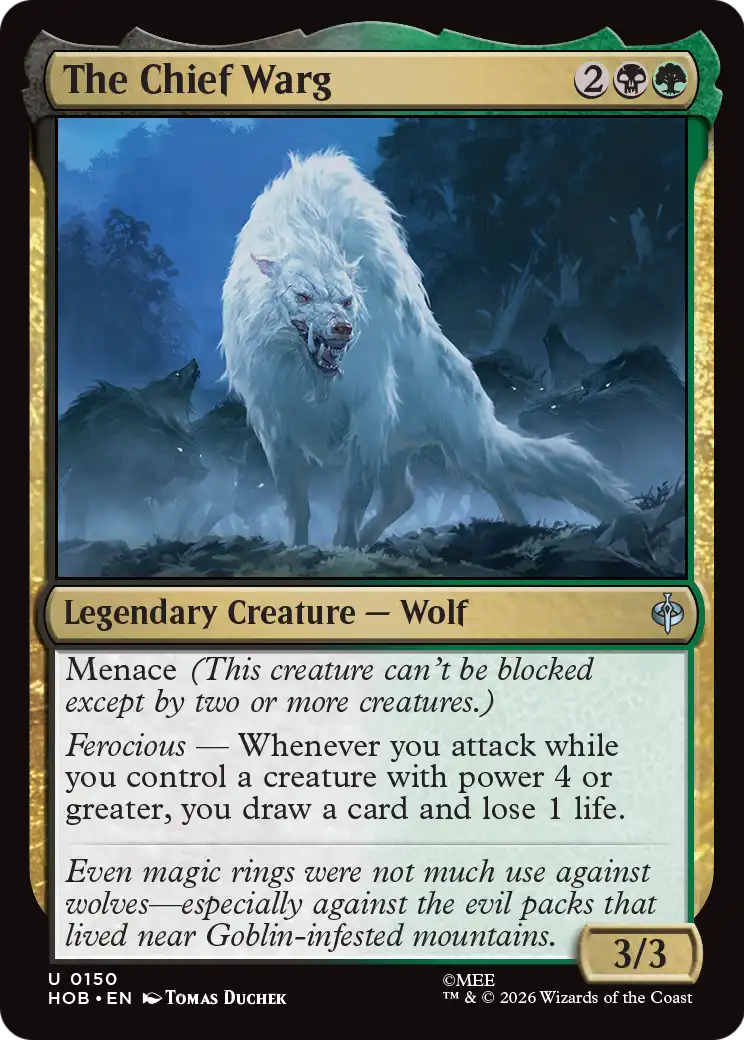 The Chief Warg - (HOB) #150