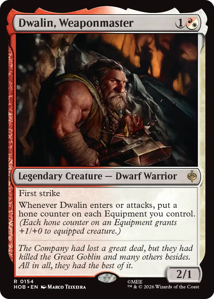 Dwalin, Weaponmaster - (HOB) #154