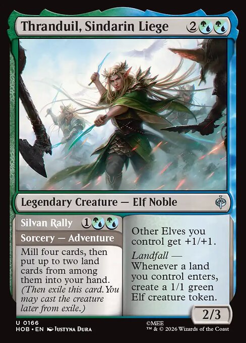 Thranduil, Sindarin Liege // Silvan Rally - (HOB) #166