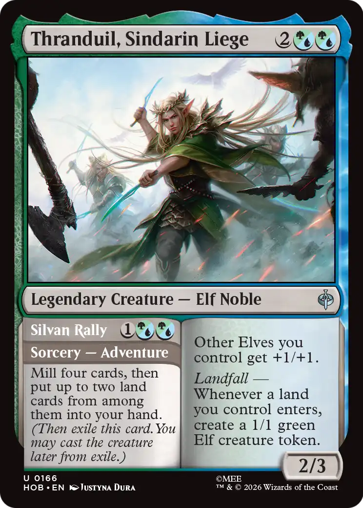 Thranduil, Sindarin Liege // Silvan Rally - (HOB) #166