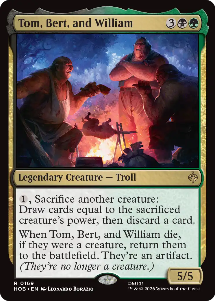 Tom, Bert, and William - (HOB) #169