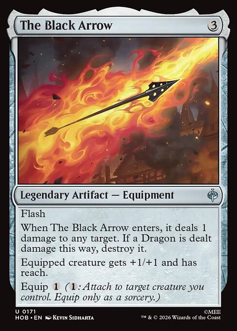 The Black Arrow - (HOB) #171