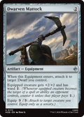 Dwarven Mattock - (HOB) #172 (Foil)