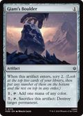 Giant's Boulder - (HOB) #173 (Foil)