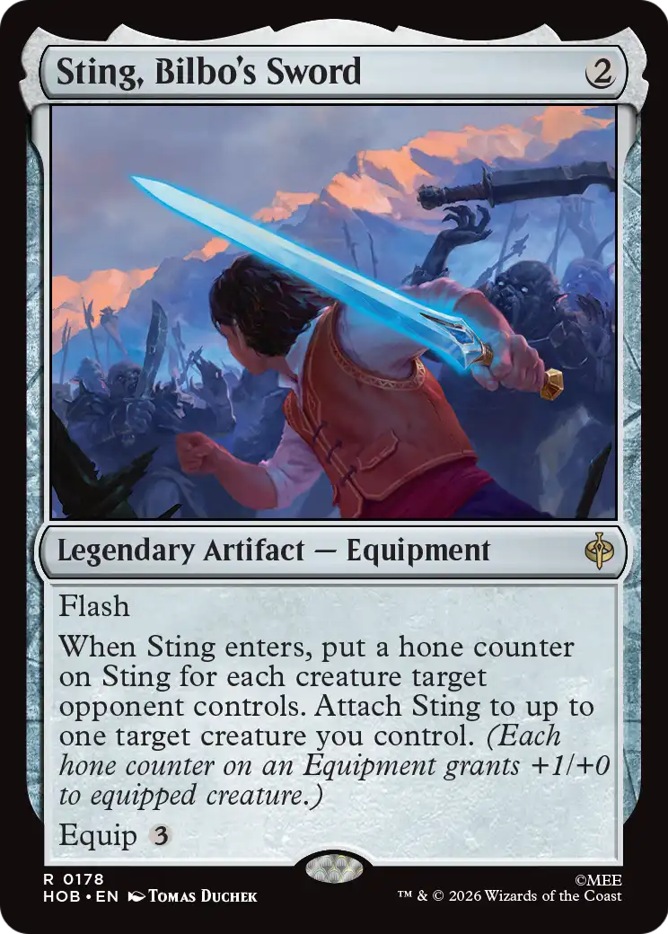 Sting, Bilbo's Sword - (HOB) #178