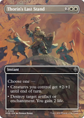Thorin's Last Stand - (HOB) #209 (Foil/Borderless)