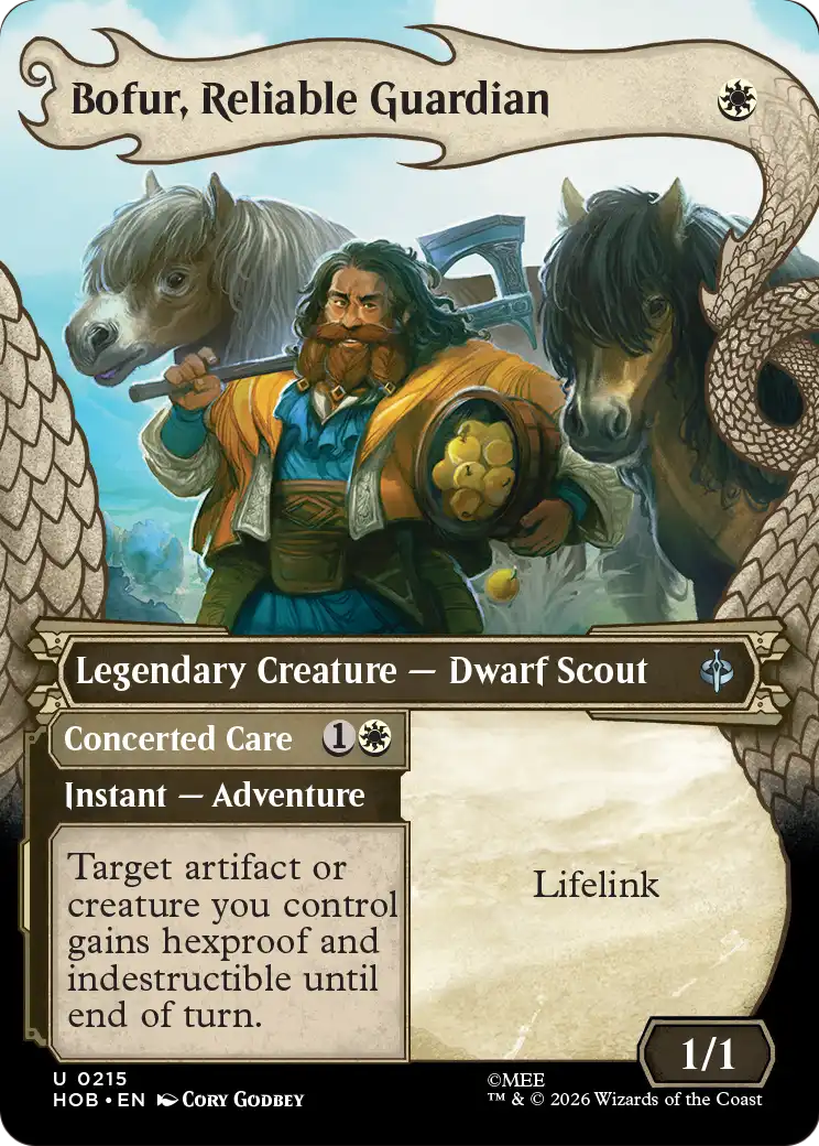 Bofur, Reliable Guardian // Concerted Care - (HOB) #215