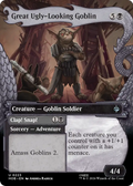 Great Ugly-Looking Goblin // Clap! Snap! - (HOB) #223 (Foil/Borderless)