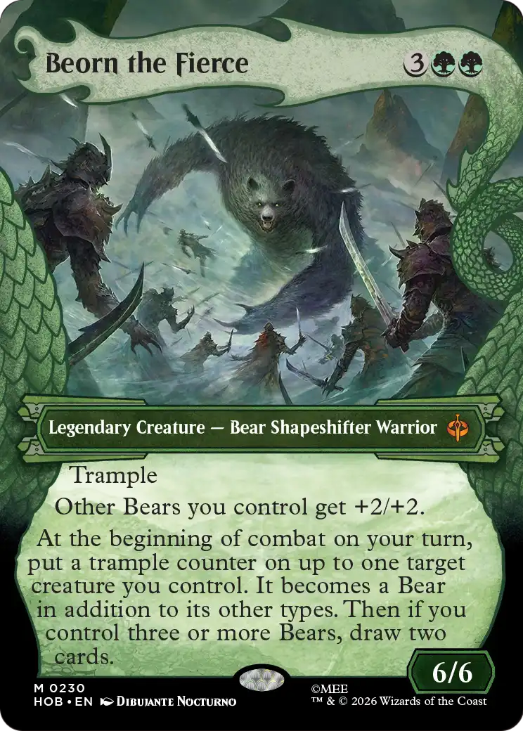Beorn the Fierce - (HOB) #230 (Borderless)